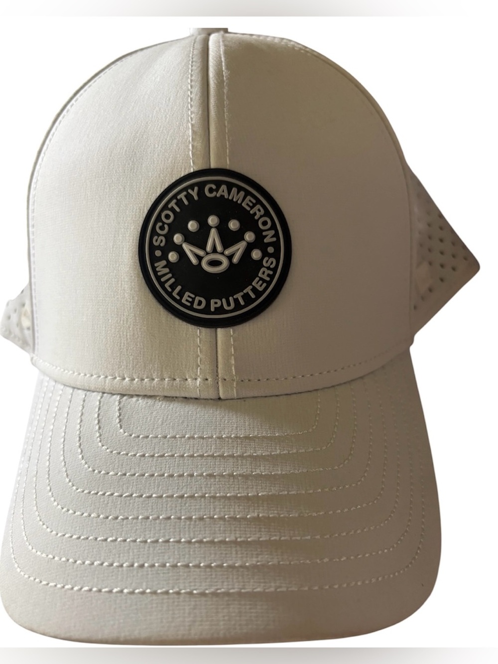 Scotty Cameron Gallery MELIN A-Game Hydro Classic Crown Hat White Black  Golf